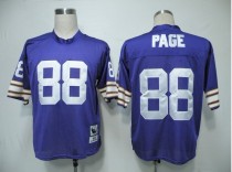 Alan Page Purple Vikings Classics Throwback 1971 Premier Jersey