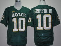 Nike Baylor Bears Robert Griffin III 10 Green Pro Combat College Football Jersey