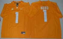 NCAA Tennessee Volunteers #1 Jalen Hurd College Limited Orange Jersey