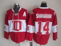 NHL Detroit Red Wings #14 Shanahan Red Jersey with A Patch