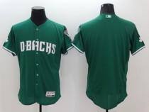 Majestics Arizona Diamondbacks Blank Green Elite MLB Jersey