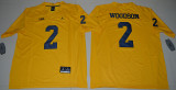 Jordan Brand Michigan Wolverines Charles Woodson 2 College Football Limited Jersey Yellow