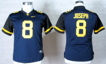 Women Nike West Virginia Mountaineers Karl Joseph 8 College Football Elite Jerseys - Blue