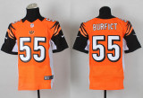 Nike Cincinnati bengals #55 Vontaze Burfict Orange Elite Jersey