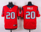 Nike Houston Texans #20 Rolle Red Elite Jersey