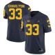 NCAA Michigan Wolverines #33 Charlton D.Blue Football Jersey