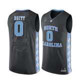 NCAA Basketball North Carolina #0 Britt Black College Jersey