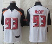 2014 New Nike Tampa Bay Buccaneers 93 McCoy White Limited Jerseys