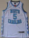 North Carolina Tar Heels Ty Lawson #5 White College Basketball Jersey