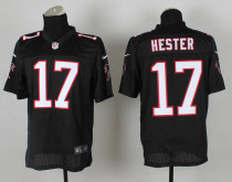Nike Atlanta Falcons #17 Hester Black Jersey