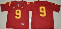 NCAA USC Trojans #9 JuJu Smith-Schuster College Football Red Jersey