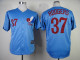 MLB Montreal Expos #37 Rodgers Blue Jersey