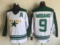 NHL Dallas Stars #9 Modano White Jersey
