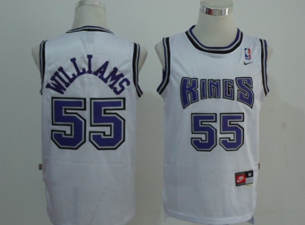 Jason Williams White Kings Jersey