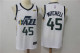 Nike NBA Utah Jazz #45 Mitchell White Jersey