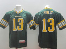 NCAA Eskimos #13 Mike Reilly Green CFL Jersey