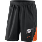 Mens San Francisco Giants Nike Black Franchise Performance Shorts