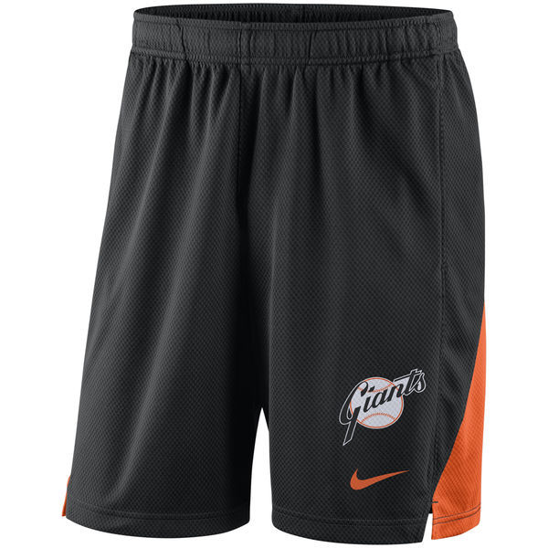 Mens San Francisco Giants Nike Black Franchise Performance Shorts