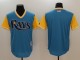 MLB Tampa Bay Rays Blank All Rise Blue Pullover Jersey