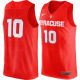 NCAA #10 Syracuse Orange Nike Basketball Jersey Orange