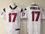 NHL Houston Texans #17 Osweiler White Elite Jersey