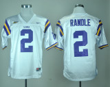 Nike LSU Tigers Rueben Randle 2 White College Football Jersey