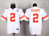 Nike Kansas City Chiefs #2 Colquitt White Elite Jersey