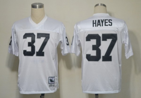 NFL Jerseys Oakland Raiders #37 Lester Hayes White M&N
