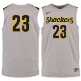 NCAA Wichita State Shockers #32 Basketball Jersey Whtie