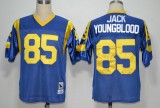 NFL Jerseys St. Louis Rams 85 Jack Youngblood Blue M&N
