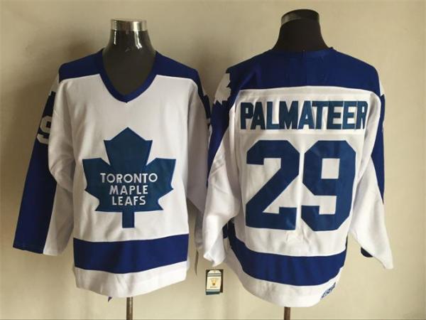 NHL Toronto Maple Leafs #29 Palmateer White Jersey