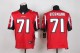 Nike Atlanta Falcons #71 Biermann Red Elite Jersey