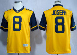West Virginia Mountaineer #8 Karl Joseph Gold Jersey