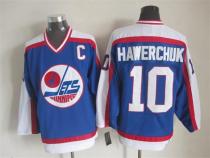 NHL Winnipeg Jets #10 Hawerchuk Blue Jersey