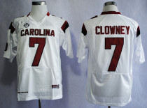 South Carolina Gamecock Jadeveon Clowney #7 White Jersey