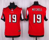 Nike Atlanta Falcons #19 Mitchell Red Elite Jersey