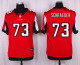 Nike Atlanta Falcons #73 Schraeder Red Elite Jersey