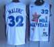 M&N Utah Jazz #32 Malone White Soul Swingman Throwback