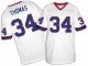 Thurman Thomas White Bills Throwback Jersey