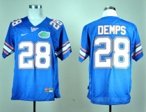 Nike Florida Gators Jeff Demps 28 Royal Blue College Football Jersey