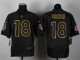 Nike Cincinnati Bengals 18 Green  Fashion Black Elite Jerseys