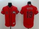 MLB Cincinnati Reds #19 Voto Red Elite Jersey