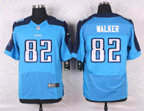 Nike Tennessee Titans #82 Walker Blue Elite Jersey