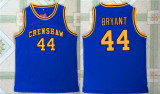 NCAA Hightower Crenshaw Moesha Blue 44 Kobe Bryant Jersey High School Jersey