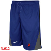 Nike Los Angeles Angels Performance Training Shorts Blue