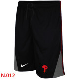 Nike Philadelphia Phillies Performance Training Shorts Black 2