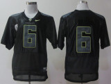 Nike Oregon Ducks #6 Charles Nelson Black 2014 NCAA Jersey
