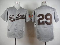 St. Louis Browns #29 Grey 1953 Throwback Jersey