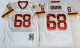 NFL Washington Redskins Red #68 Grimm White Throwback Jersey