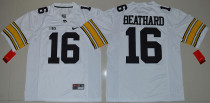 NCAA Iowa Hawkeyes C.J Beathard 16 Football Limited Jersey White